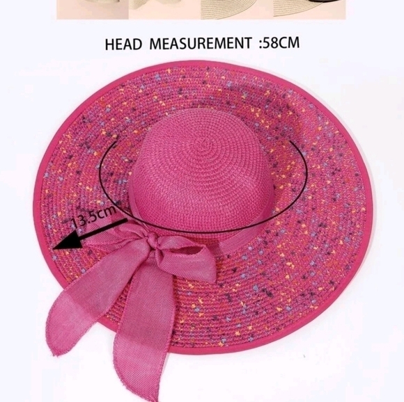 Beautiful Sun Straw Hat - Picture 3 of 3